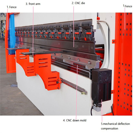 Makinë hidraulike për përkuljen e pllakave CNC Frena shtypëse e llamarinës
