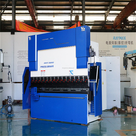 Makinë për lakimin e pllakave të fletëve të çelikut 63 ton WC67Y/K NC Frena shtypëse hidraulike për punimin e metaleve