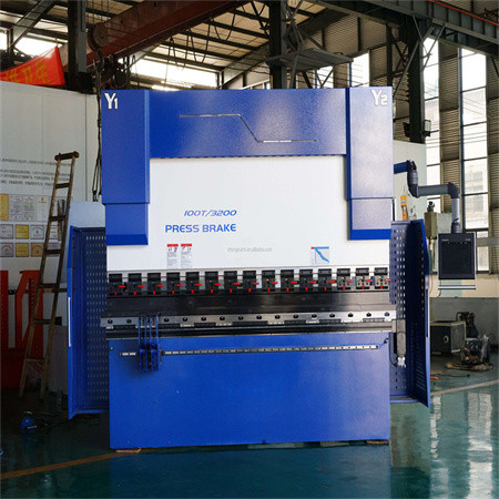 Frena shtypëse hidraulike çeliku 30T1600 e vogël NC ose CNC WC67K e prodhuar në Kinë