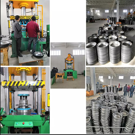 Presë hidraulike e stampimit të metaleve TPS-150 50ton 63 t 100t 150 ton H shtypëse me kornizë për çelik inoks CE miraton