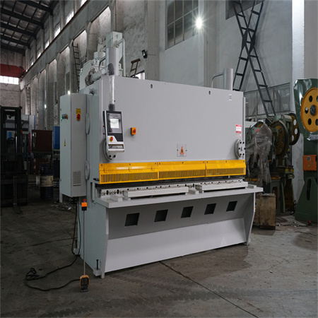 Makinë për prerjen e metaleve të gijotinës Makinë për prerjen e pllakave hidraulike CNC