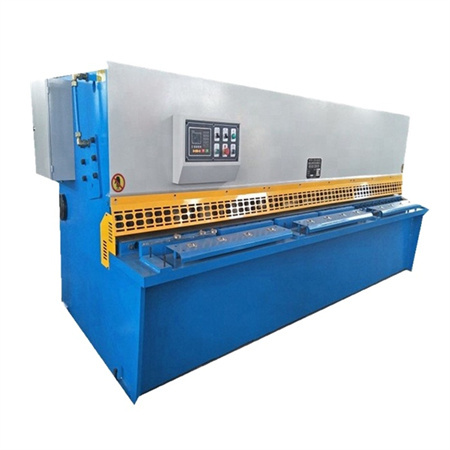 Gërshërë të mëdha gijotinë CNC-Makineri prerëse hidraulike për prerje metali të pllakave prej çeliku-prerës inox