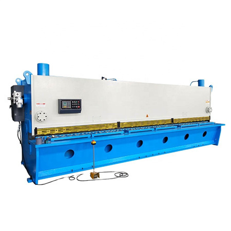 Makinë automatike prerëse gijotinë të fletëve metalike hidraulike CNC