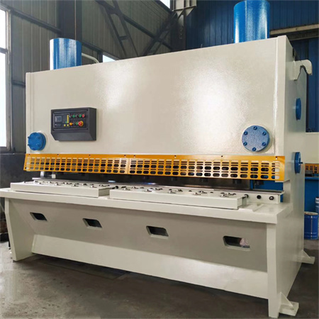 Kina qethje dore metalike për tavolinë hidraulike me cilësi të lartë, makinë për prerjen e pllakave metalike