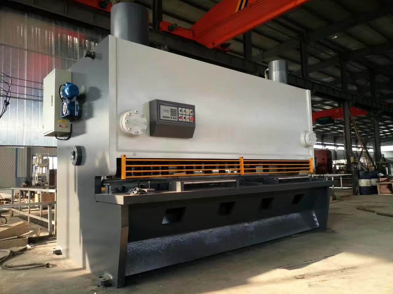 Guillotine Hydraulic Shearing Machine Price Sheet Metal Qc11y-12x4000 Makinë qethëse hidraulike gijotinë me çmim fletë metalike Qc11y-12x4000